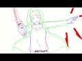 Undertale AU: &quot;Judgement&quot; Chara VS Frisk Animation