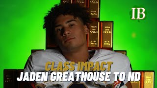 Class Impact: Breaking Down The Commitment Of Jaden Greathouse To Notre Dame