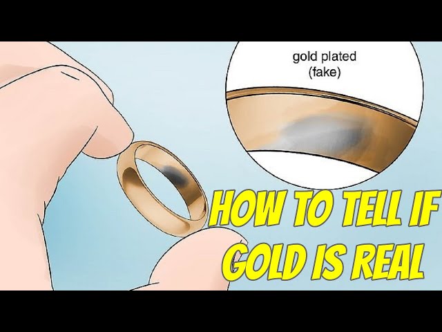 Is your gold fake? These 5 tests will help you identify