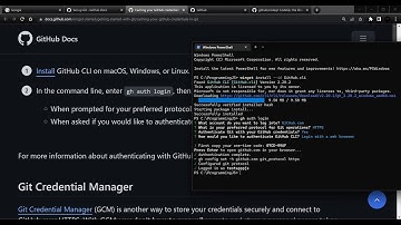 GitHub CLI - Authenticating with GitHub from Git.