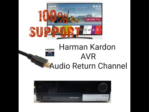 HOW TO CONNECT HDMI ARC IN HARMAN KARDON AVR