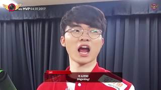 EP14. 2017.04.01 LCK SPRING 2R │SKT T1 vs MVP [T1 Camera]