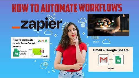 How to automate workflows using zapier | Easiest way to automate Gmail - Google spreadsheet | AI 
