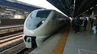 683系8000番台N03編成特急しらさぎ回送列車名古屋2番線発車