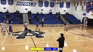 CVCA JV Boys Basketball vs Coventry 12.2.20