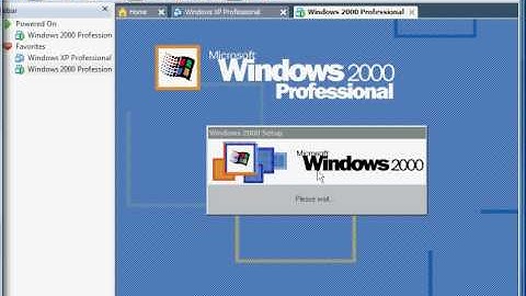 Windows 2000 Installation Part 1