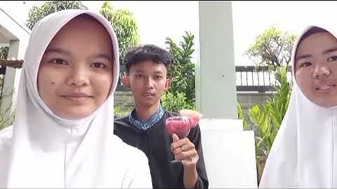 Collaborations video Informatika X English lessons, Procedure Text watermelon mocktail 🍉🍹