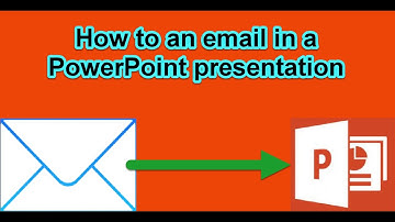Hoe voeg ik een e-mail/Outlook in een PowerPoint-presentatie in?