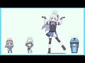 RABBIT小隊に「POKÉDANCE」を踊ってもらいました 【月雪ミヤコ/空井サキ/風倉モエ/霞沢ミユ】#ブルーアーカイブ #bluearchive