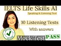 Ielts a1 life skills listening  2023  10 new practice tests  ielts a1 life skills ukvi  2023