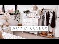 Mini Bedroom Makeover & Deep Clean, Wardrobe declutter and organization