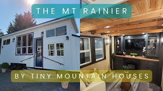 This house has a built in entertainment center and so much more! The Rainier by Tiny Mountain Houses