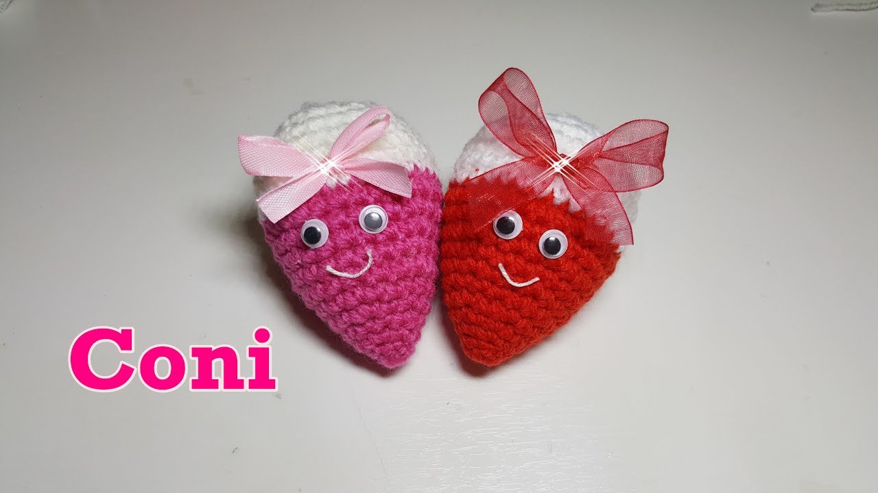 Coni Amigurumi All Uncinetto Idea Bomboniera Per Compleanno Crochet Amigurumi Cones Eng Sub Youtube