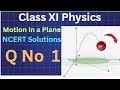 NCERT Solutions Q No 1 Motion in a Plane Class XI Physics #video #classxiphysics @ganticoaching-135 