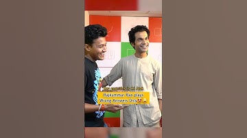 Rajkummar Rao plays Wrong Answers Only! 😂😍 #shorts #rajkummarrao #wronganswersonly #netflix