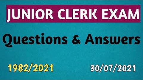 CSEB- Junior Clerk Exam Questions and Answers part 2.Ep:204