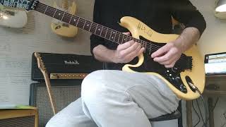 Dann Huff :   Giant - ' Stranger to me '  2nd solo (50% practice session)