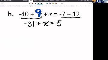 Chapter 7, Lesson 1 Guided Notes (Math 0461) Pre-Algebra