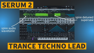 Serum 2 | Trance Techno Lead van SPIRE