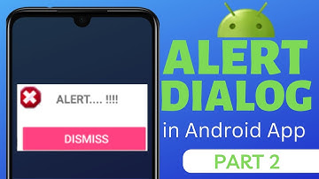 How to Create AlertDialog in Android Part 2 | Custom Dialog | Android Alert Dialog Tutorial