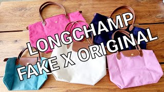 Bolsa Longchamp Original X Réplica. Bag Longchamp Authentic vs Replica