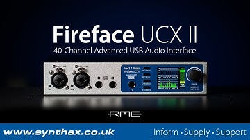RME Fireface UCX II: First Look at RME