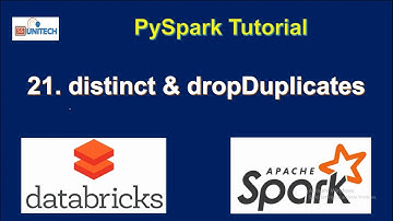 21. distinct and dropduplicates in pyspark | how to remove duplicate in pyspark | pyspark tutorial