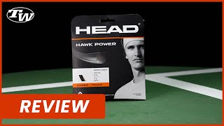 Head Hawk Power Tennis String Review: made in the USA🇺🇸 co-poly w/ above avg comfort & good control