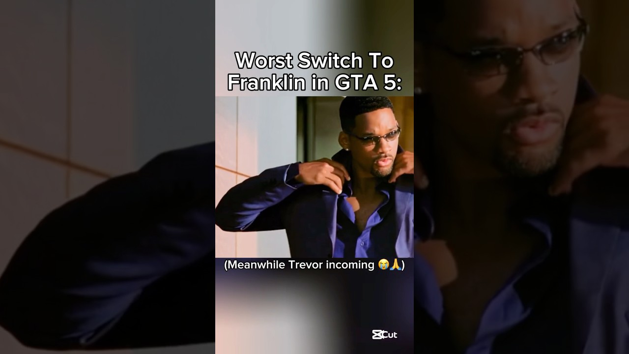 Switching to Franklin VS Trevor in GTA Be Like: 😭