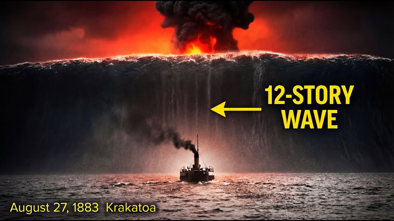 The Head-On Maneuver: How One Captain Survived Krakatoa's Tsunami