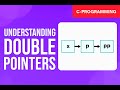 Double Pointers in C Explained 🔥 | Master Pointers Step-by-Step for Embedded Engineers