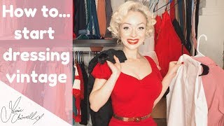 How To Start Dressing Vintage | Tips & Tricks, Makeup & Where To Shop