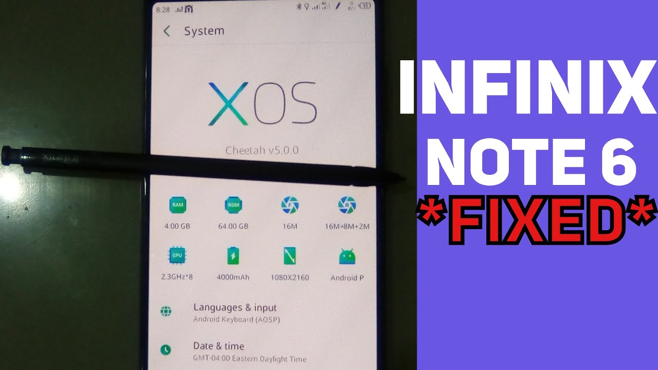 How To Fix Infinix Note 6 Pen Annoying Stylus Pen Vibration