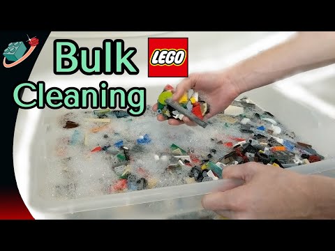 Cleaning 70 Pounds of Bulk LEGO - 4000 Pieces at a Time