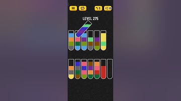 water sort puzzle - level 275