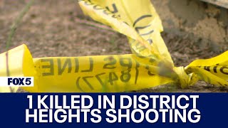 1 killed, 2 wounded in District Heights shooting