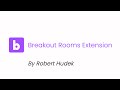 Google Meet Breakout Rooms by Robert Hudek chrome extension