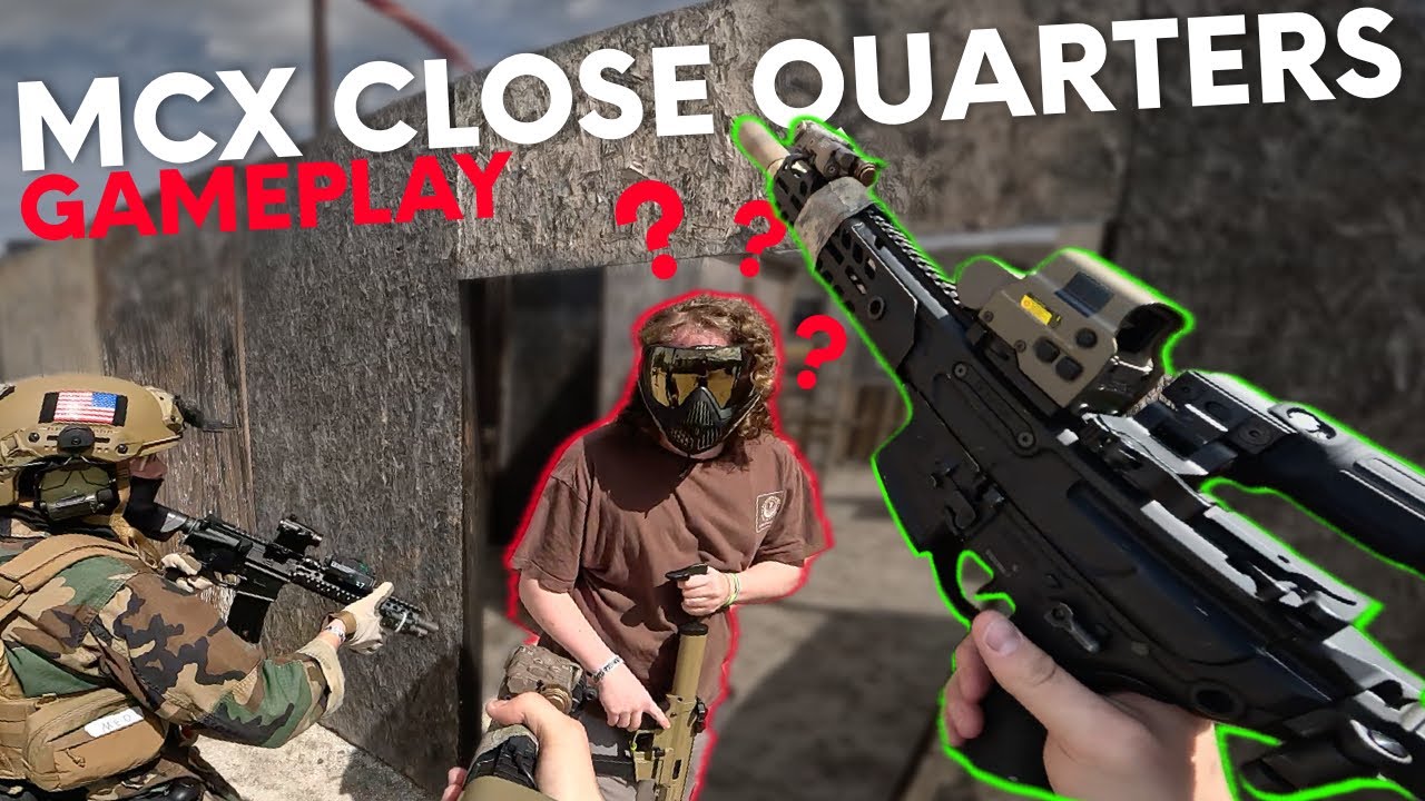 THIS GUN IS A CQB MACHINE!! Airsoft HPA Sig MCX Gameplay. KYTHERA MCX!