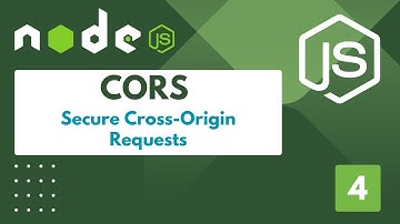 Node.js Tutorial-4: Using CORS for Secure Cross-Origin Requests | time2code 🚀
