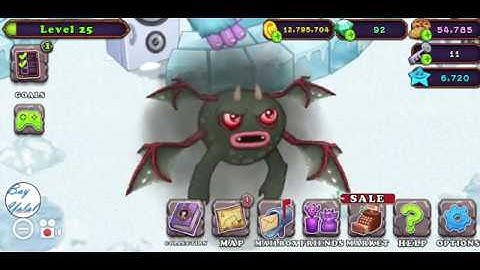 MSM Cold island - Grumpyre the Ethereal monster