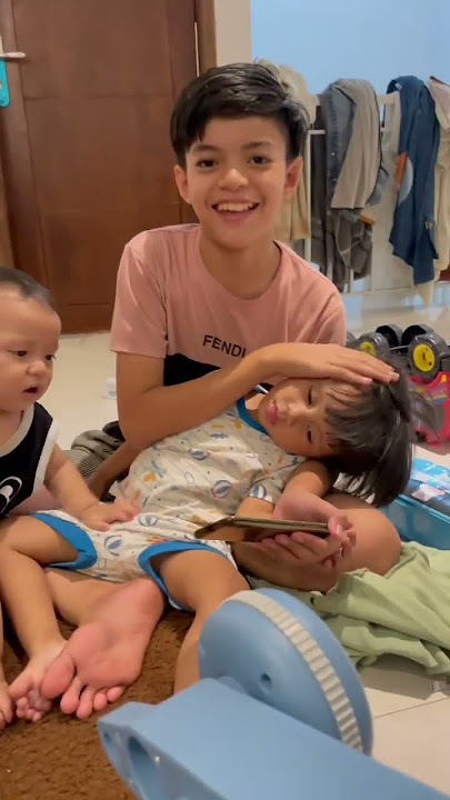 Tiba tiba pingsan 🤣 #rubyfain #kids