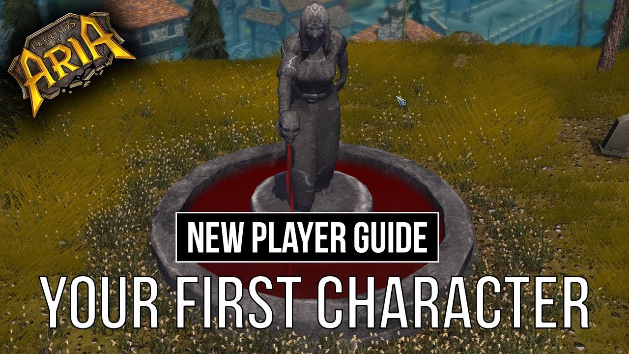 NEW PLAYER GUIDE - Your first Character | Legends of Aria (Ultima Online 2)