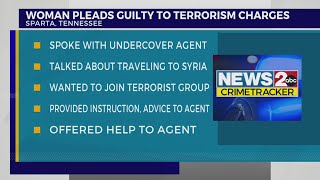 Woman pleads guilty to terrorism charges