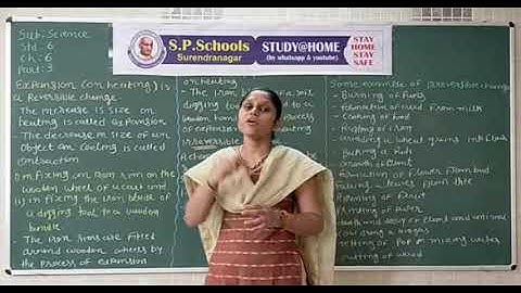 STD 6 CBSE | SCIENCE LEC 33 | S P SCHOOL SURENDRANAGAR