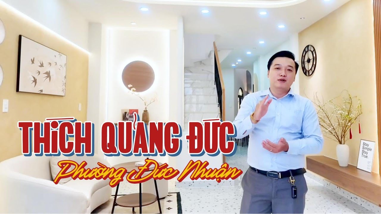 NHÀ PHÚ NHUẬN - HẺM XE HƠI THÍCH QUẢNG ĐỨC - KHU VIP HIẾM BÁN!