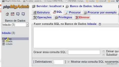 aula de bd phpmyadmin   apagando tabela