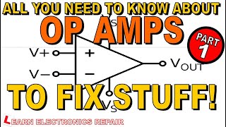 All You Need To Know About Op Amps To Fix Stuff. Part One  How OpAmps Work