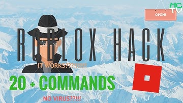 ROBLOX 20+ COMMANDS HACK, BTOOLS AND MORE [PATCHED]