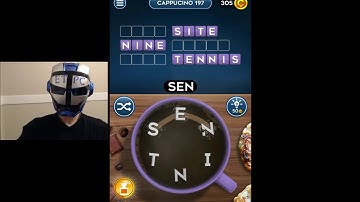 WORD MOCHA CAPPUCINO LEVEL 197 ANSWERS