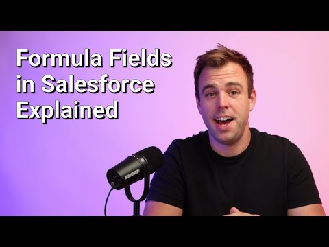 تصویری: فیلد فرمول در Salesforce چیست؟